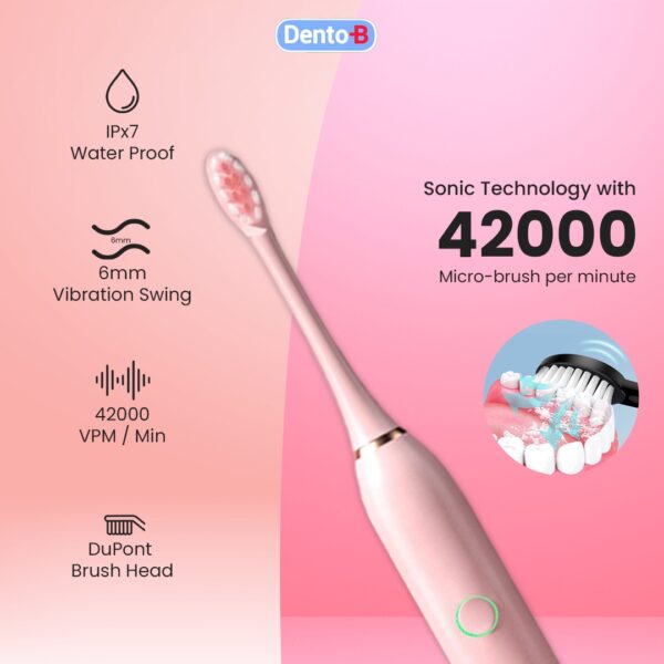 Sonic Electric Toothbrush (PINK)